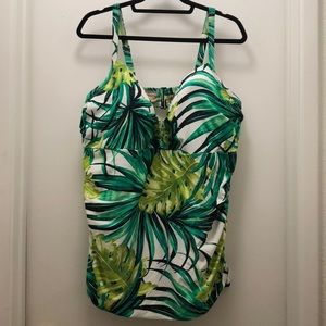 Cacique Swim - Lane Bryant Cacique Tankini top. Size 44DD Cacique Swim - Lane Bryant Cacique Tankini top. Size 44DD